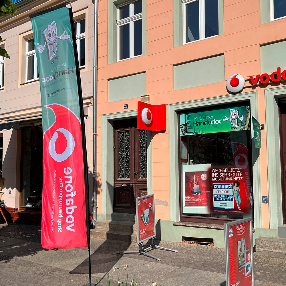 Vodafone Neuruppin City und Ruppiner Handydoc
